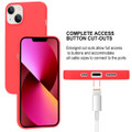 Red Goospery Soft Feeling Series Shockproof TPU Cover For iPhone 14 Plus - 6