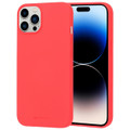 Red Slim Fit Soft TPU Case Cover - Enhanced Grip & Style For iPhone 14 Pro - 1