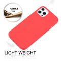 Red Slim Fit Soft TPU Case Cover - Enhanced Grip & Style For iPhone 13 Pro Max - 5