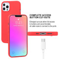 Red Slim Fit Soft TPU Case Cover - Enhanced Grip & Style For iPhone 13 Pro Max - 7