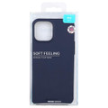 Navy iPhone 12 / 12 Pro Goospery Soft Feeling Case - Impact-Resistant Shell - 7