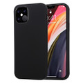 Black iPhone 12 Pro Max Goospery Soft Feeling Case - Impact-Resistant Shell - 1