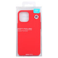 Red iPhone 12 Pro Max Smooth Texture TPU Case - Genuine Goospery Product - 7