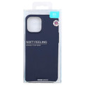 Navy iPhone 12 Mini Matte Finish Scratch-Resistant Goospery Soft Feeling Case - 7