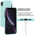 Mint Green Flexible Soft Touch Case - Goospery Precision Design For iPhone XR - 6