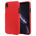 Red Genuine Goospery Soft Feeling Flexible Case Cover For iPhone XR - 1