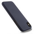 Navy Matte Finish Scratch-Resistant Goospery Soft Feeling Case For iPhone XS - 2
