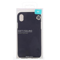 Navy Matte Finish Scratch-Resistant Goospery Soft Feeling Case For iPhone XS - 7