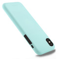 Mint Green Goospery Soft Feeling Case - Impact-Resistant Shell For iPhone XS - 2