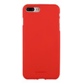 Red iPhone 7 Plus / 8 Plus Goospery Soft Feeling Case - Impact-Resistant Shell - 2