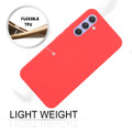 Red Samsung Galaxy A54 5G Goospery Soft Feeling Case - Impact-Resistant Shell - 4