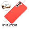 Red Samsung Galaxy S22 5G Goospery Soft Feeling Case - Impact-Resistant Shell - 4