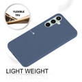 Dark Blue Samsung Galaxy S23 FE 5G Thin Soft TPU Protective - Goospery Soft Feeling Case - 3