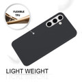 Black Samsung Galaxy S24+ 5G Thin Soft TPU Protective - Goospery Soft Feeling Case - 3