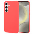 Red Samsung Galaxy S24+ 5G Slim Fit Soft TPU Case Cover - Enhanced Grip & Style - 1