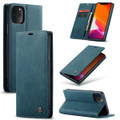 Blue CaseMe Compact Flip Soft Feel Wallet Case For iPhone 11 Pro Max - 1