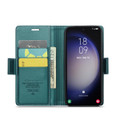 Turquoise CaseMe Compact Wallet Case with RFID Protection For Galaxy S24+ Plus - 4