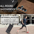 Black CaseMe Slim Soft Wallet Case Cover For Galaxy A05s - 5