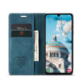 Blue Galaxy A15 5G CaseMe Soft Matte Quality Wallet Case - 4