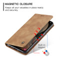 Brown Galaxy A15 5G CaseMe Compact Flip  Wallet Case - 7