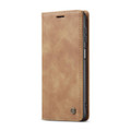 Brown Galaxy A25 5G CaseMe Slim Soft Wallet Case Cover - 2