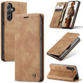 Brown Galaxy A35 5G CaseMe Compact Flip  Wallet Case - 1