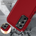 Red Galaxy A15 5G Full Body Heavy Duty Defender Case - 6