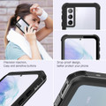 Black Samsung Galaxy S21 Waterproof Shockproof Dirtproof Defender Case - 3