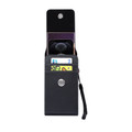 Black  Upright PU Leather Case for Everyday Use For iPhone XR - 5