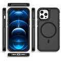 Black iPhone 12 Pro Max RedPepper Heavy Duty Armor MagSafe Case - 2