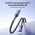 Black 1.2M JOYROOM Crystal Series S-42A 60W USB Type C to C Cable - 5