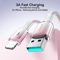 Joyroom S-A42 USB-A to 8-Pin Fast Charging & Data Cable – 1.2m (White) - 4