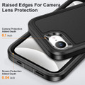 Black iPhone 16e / 17e Rugged Military Grade Heavy Duty Defender Case - 5