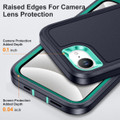 Dark Blue iPhone 16e / 17e Rugged Military Grade Heavy Duty Defender Case - 4