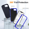 Navy iPhone 16e / 17e Rugged Military Grade Heavy Duty Shockproof Case - 5