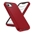 Red iPhone 16e / 17e Military Grade Shockproof Rugged Defender Case - 2