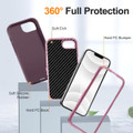 Purple iPhone 16e / 17e Rugged Tough Shockproof Military Defender Case - 4