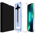 Black iPhone 13 Pro Max LK Easy Install HD Tempered Glass Film(Black) - 1