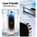 Black iPhone 16 Plus LK Easy Install HD Tempered Glass Film(Black) - 3 Black iPhone 16 Plus LK Easy Install HD Tempered Glass Film(Black) - 3