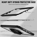 Kickstand mode of hybrid case for iPad 10.2 inch – ideal for typing and viewing Kickstand mode of hybrid case for iPad 10.2 inch – ideal for typing and viewing