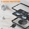 Shockproof corners and raised camera bezel of rugged case for iPad Pro 11 & Air 10.9
