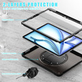 360‑degree rotating hand grip on heavy‑duty hybrid case for iPad Air 13