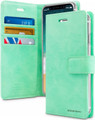 Mint Green Genuine Mercury Mansoor Flip Wallet Case Cover For iPhone 17 Air - 2 Mint Green Genuine Mercury Mansoor Flip Wallet Case Cover For iPhone 17 Air - 2