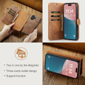 Brown iPhone 17 DG.Ming Magnetic Detachable Wallet Case with Card Slots - 5 Brown iPhone 17 DG.Ming Magnetic Detachable Wallet Case with Card Slots - 5