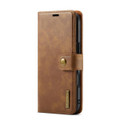 Brown iPhone 17 Air DG.Ming 2 in 1 Leather Wallet Removable Magnetic Case - 2