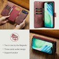 Red DG.Ming Premium 2 in 1 Magnetic Case and Wallet For iPhone 17 Air - 7