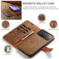 Brown iPhone 17 Pro Max DG.Ming Magnetic Detachable Wallet Case with Card Slots - 3 Brown iPhone 17 Pro Max DG.Ming Magnetic Detachable Wallet Case with Card Slots - 3