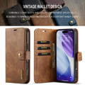 Brown iPhone 17 Pro Max DG.Ming Magnetic Detachable Wallet Case with Card Slots - 6 Brown iPhone 17 Pro Max DG.Ming Magnetic Detachable Wallet Case with Card Slots - 6