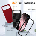 Red Tough Military Grade Drop Proof Defender Case For iPhone 17 Air  - 8