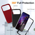 Red iPhone 17 Pro Tradies Military Defender Heavy Duty Case - 4 Red iPhone 17 Pro Tradies Military Defender Heavy Duty Case - 4